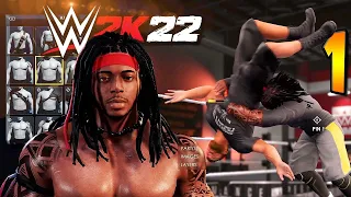 WWE 2K22 MyRISE #1 - NEW MODE, NEW Storyline / My Wrestler Creation & FIRST MATCH!