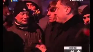 Митингующие отбили атаку Беркута на Грушевского