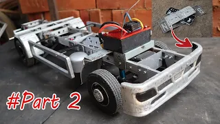 How to make an RC Chassis Truck from Aluminum #Part 2.