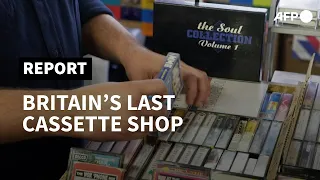 UK's last cassette shop reels in nostalgic music lovers | AFP