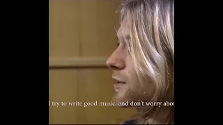 Kurt Cobain talks  - Nirvana interview 1990 Seattle, WA