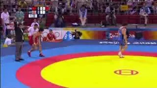 China vs Georgia - Wrestling - Men's 74KG Greco-Roman - Beijing 2008 Summer Olympic Games