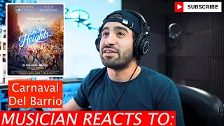 Jacob Restituto Reacts To In The Heights - Carnaval Del Barrio