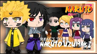 naruto and friend react to naruto uzumaki || shipudan ||