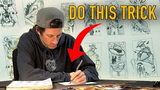 How a Pro Artist Creates a Successful Composition for Painting (Ep2)