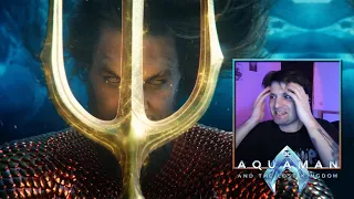 АКВАМЕН 2 ТРЕЙЛЕР РЕАКЦИЯ / РЕАКЦИЯ ФАНАТА DC / AQUAMAN AND THE LOST KINGDOM TRAILER REACTION