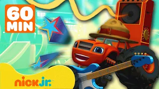 Blaze and the Monster Machines | Blaze Canta sobre Ciência e Matemática! | 1 Hora | Nick Jr.