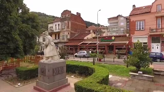 Cute border town Petrich in Bulgaria
