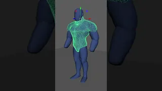 Superman Sculpting details using Maya 2023 🦸‍♂️🦾 #shorts 👇👇👇👇👇👇