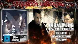 Unboxing - DEPARTED - UNTER FEINDEN - 4K Steelbook
