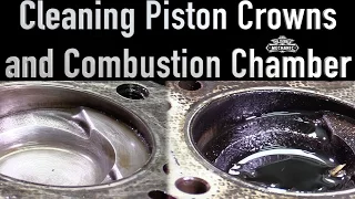 Removing Carbon From Piston, Cylinder Walls, and Block Deck
