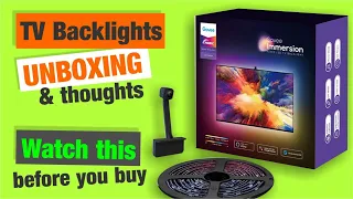 Govee Immersion TV Backlight | UNBOXING & Things you should know before you buy