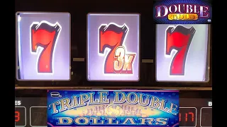 3 Reel Casino Slots! 2x 3x 5x Blazing 7s + Triple Double Dollars + Double Gold Slot play!