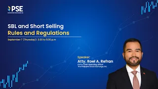 SBL and Short Selling Rules and Regulations
