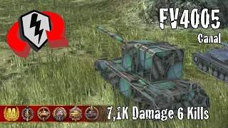 FV4005  |  7,1K Damage 6 Kills  |  WoT Blitz Replays