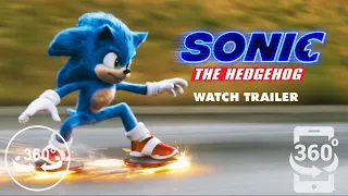 "3D" "VR" 360 – Sonic Offical Trailer (Cellphone/VR Glasses/Google Cardboard)