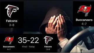 A ATLANTA FALCONS FAN’S REACTION TO WEEK 12 LOSS TO TAMPA BAY BUCCANEERS!!!!