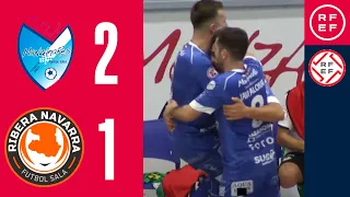 Resumen #PrimeraDivisiónFS | Quesos El Hidalgo Manzanares 2-1  Ribera Navarra | Jornada 3