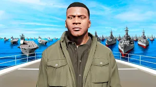 Franklin Joining BIGGEST NAVY In GTA 5