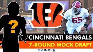 2024 NFL Mock Draft: 7-Round Cincinnati Bengals Mock Draft Ft. Round 1 Pick JC Latham