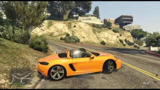 GTA V - Comet2 MOD [QUICK LOOK] - Porsche 718 Boxster