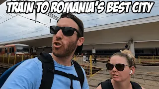 TAKING A TRAIN TO CLUJ-NAPOCA, ROMANIA!  | Transylvania Vlog 2022