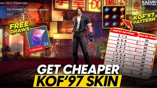 HOW TO GET KOF'97 SKINS UNDER 500 DIAMONDS | 34 FREE TOKENS | KOF'97 BINGO PATTERNS