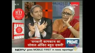 Aruna Roy in conversation with Ravish Kumar