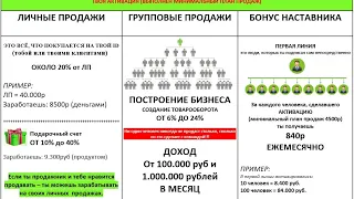 Презентация бизнеса Greenway/ Маркетинг план / Первая встреча