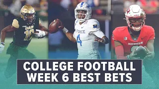 College Football Week 6 Best Bets | NCAA Football Week 6 Odds, Picks & Predictions