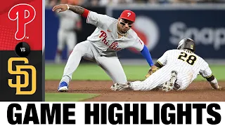 Phillies vs. Padres Game Highlights (6/24/22) | MLB Highlights