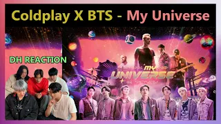 Koreans React To coldplay x bts - My Universe