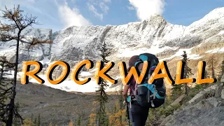 Rockwall Trail | 4-day Backpacking | Amazing Show of the Golden Larches