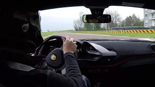 A Lap of Ferrari's Fiorano circuit in the 488 Pista