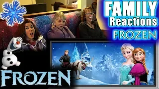 FROZEN | FAMILY Reactions | Fair Use