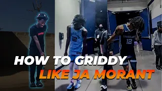 How To Griddy Like Ja Morant (Right Foot Creep) Tutorial