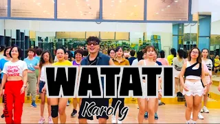 WATATI - KAROL G | Zumba | Fitness | Choreo Sonu Thapa & Mahipal Sharma