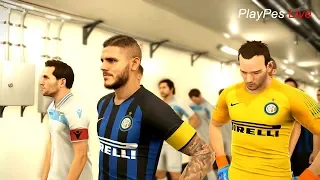 PES 2019 - INTER vs LAZIO - Full Match & Amazing Goals - Live Broadcast Camera Gameplay PC