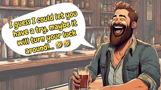 TODAY'S FUNNIEST JOKE 🤣🤣 He walked into a bar when..... #jokes #ajokeaday #funnyjokes