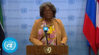 USA on Sudan- Security Council Media Stakeout | United Nations