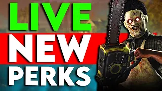 🔴LIVE! Using NEW PERKS & BUILDS - Texas Chainsaw Massacre Game
