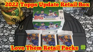 2022 Topps Update Baseball Retail Box Series 2 Fat Packs Love Them Retail Packs 🍀