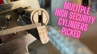 High Security Lock Picking | ABS | Ultion | Yale Platinum | Mul-T-Lock - Locksmith