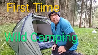 My First Wild Camping Ever | Forest Camping