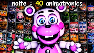 ACABOU! ZEREI A ULTIMATE CUSTOM NIGHT FINALMENTE?