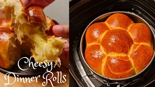 Airfryer Cheesy Dinner Rolls / How to Make Dinner Rolls / Airfryer Dinner Rolls