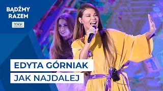 Edyta Górniak - Jak Najdalej || Ramówkowy Show JESIEŃ 2021