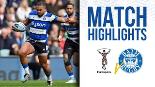 Bath Rugby win 11 TRY THRILLER against Quins at Twickenham