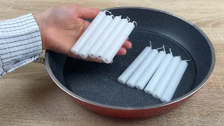 4 Amazing DIY Ideas to Make with Unused Candles at Home