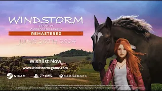 Windstorm: A Start of a Great Friendship Remastered - Trailer Oficial de Anúncio